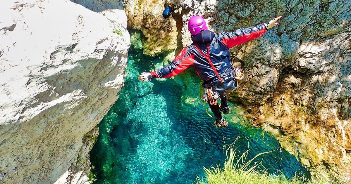 corso base canyoning recovery energy Recovery Energy | Experience Emotions Canyoning Lazio, Abruzzo, Umbria. Escursionismo e Survival Corso Base di Canyoning