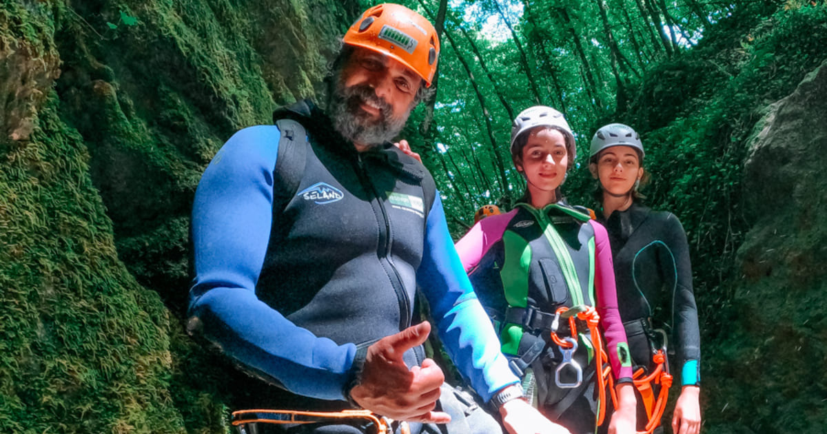 canyoning jumanji cover Recovery Energy | Experience Emotions Canyoning Lazio, Abruzzo, Umbria. Escursionismo e Survival Canyoning Torrentismo
