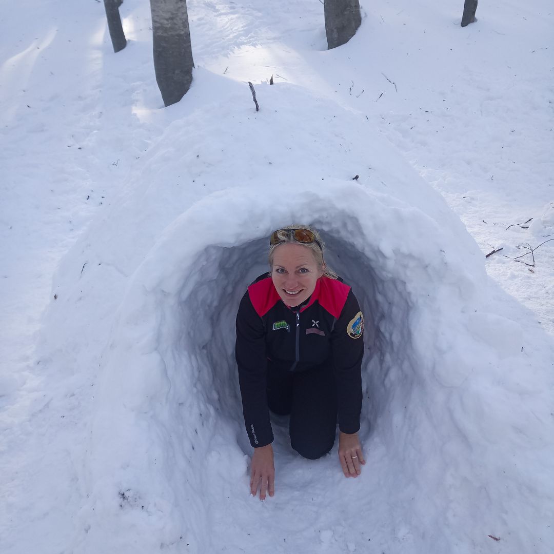 igloo cover 2025 Recovery Energy | Experience Emotions Canyoning Lazio, Abruzzo, Umbria. Escursionismo e Survival Survival